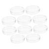 STOBOK 10 Pack Polycarbonate Autoclavable Lab Petri Dishes Culture Plates