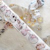 Seahorse Forest Vol6 A34 Cute Rabbit Ji,Pre-Cut Kawaii Thin Washi