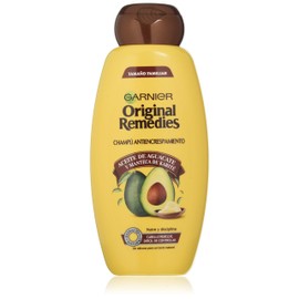 Garnier Original Remedies AcITE De Aguacate Y Manteca De Karité Champú Para Pelo Rebelde Y Encrespado 600 ml