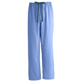 Medline PerforMAX Reversible Drawstring Scrub Pant, ANG-CC, X-Small, Ceil Blue