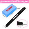 Nail Files and Buffers, Professional Manicure Tools Kit, 100/180 Grit