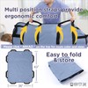 NIHAO Draw Sheet with Handles Positioning Bed Pad Washable 43"