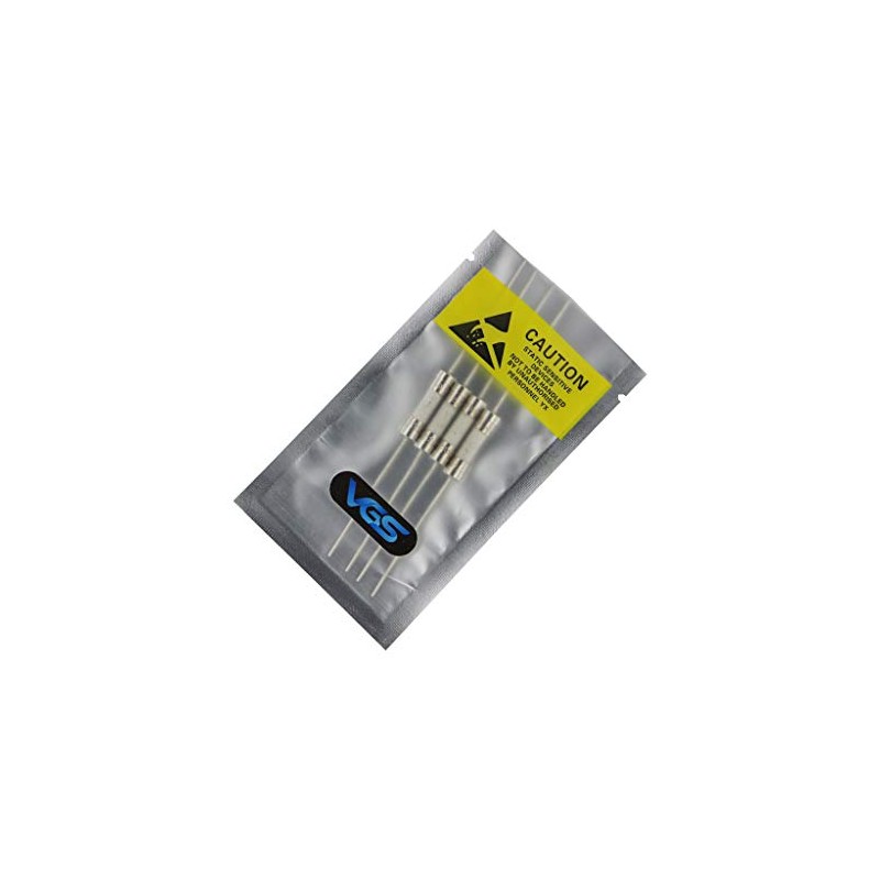 VG_S 5 pcs. T5AH250V, T5A250V AXIAL, Ceramic fuses 5x20mm Lag