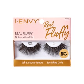 i-ENVY False Lashes Natural Wave Effect Eyelashes Eye Lifting Curls Real Fluffy Fake Lashes (3)