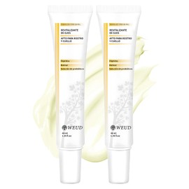 WEUD Contorno de Ojos con Retinal, Péptidos y Probióticos, Crema Ojos Hidratante para Bolsas, Líneas Finas, Ojeras y Arrugas, Cuidado de La Piel Coreano, Eye Cream Coreano para Todo Tipo de Piel (2 Contorno de Ojos)