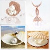 Memorial Cremation Jewelry for Ashes Flower Hold on Pearl Keepsake