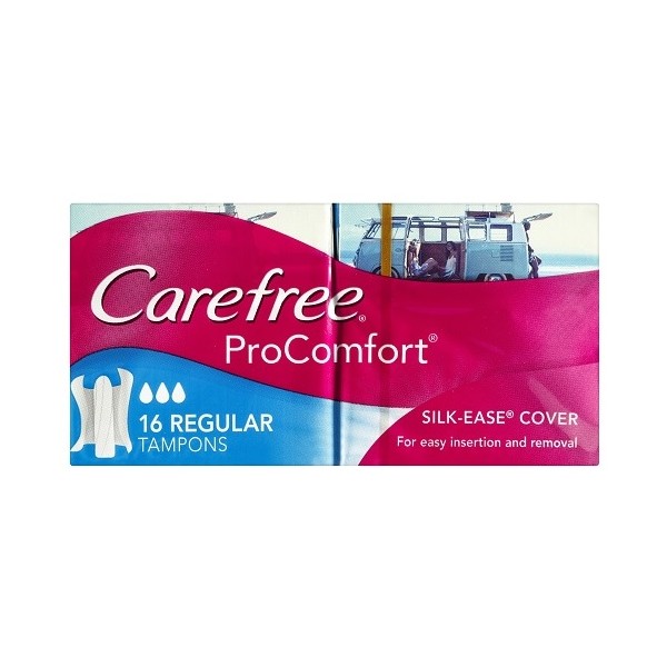 Carefree ProComfort Tampons 16 - Regular