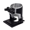 JCB Inclined Router Base for Use with 18v Router, Aluminium