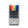 Realeather Crafts Leather Markers 6/Pkg-Basic