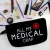 Livel lhood All My Medical Crap Makeup Bag Cute Small