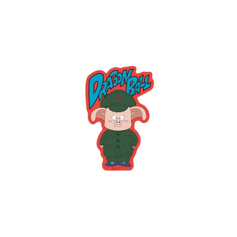 Small Planet Dragon Ball Character Sticker Oolong Red
