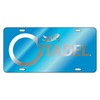 THE CITADEL Mirrored Auto License Plate Tag