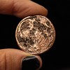 Copper Moon Coin | Lunar Reminder Token | Handmade by