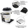 CT-CARID Metal Adjustable Folding Cup Drink Holder Stand Mount Universal