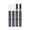 Securit Waterproof Glass + Chalkboard Markers, Medium Nib, Wallet 4-Pack,