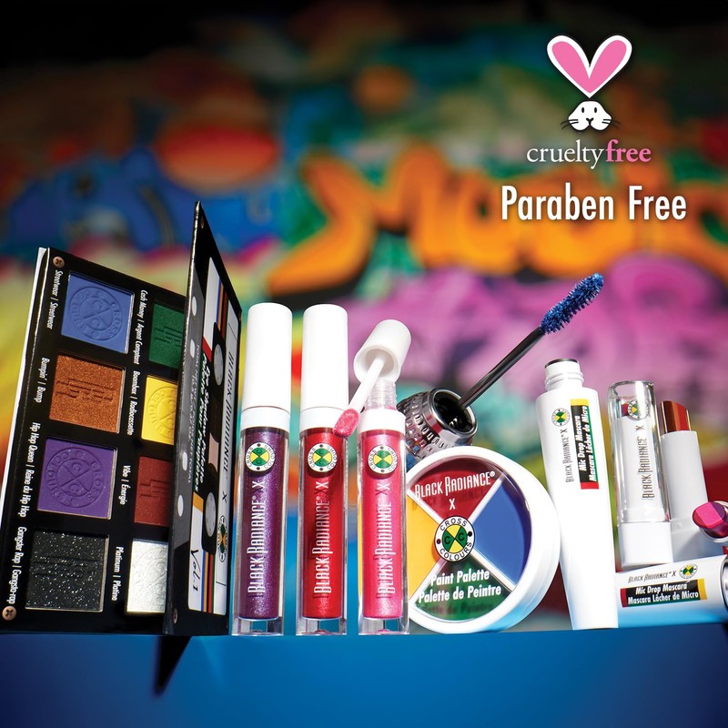 Black Radiance Cross Colours Lipstick Remix, 3-in-1 Pigmented Formula, Full-Coverage