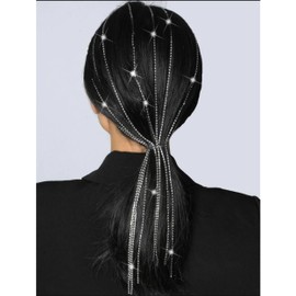 HealthyMoov Ladies Metal Rhinestone Hair Band Filaments Hair Accessories Beauty Headpiece Fashion Event Wedding Christening Party End of Year