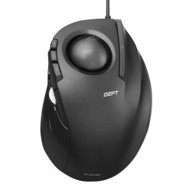 ELECOM EX G Series Wired Trackball Mouse Ergonomic Design 8 Functions DPI 500...