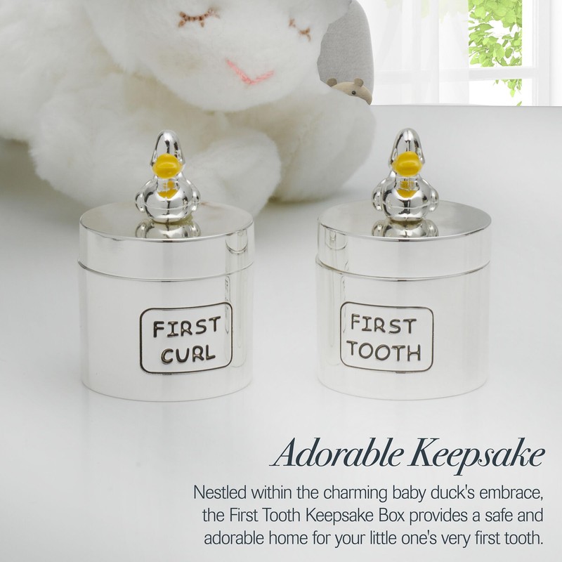 Wallace Baby Duck First Tooth First Curl Boxes