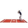 GSK Baseball Hitting Mat 3.8FT ×10FT Exercise Mat Portable Artifical