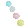 4Pcs Glowing Pool Balls Reusable Silicone Glowing Beach Ball Water