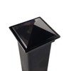 2" x 2" Aluminium Pyramid Post Cap for Metal Posts
