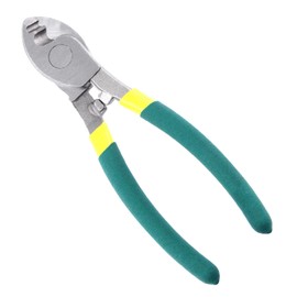 Glarks 6 Inch High Leverage Cable Cutters, Heavy Duty Stainless Wire Rope Cutters Sharp Cutting for Aluminum, Copper, Audio Wire, Communication Cable, Bike Brake Cable and Industrial Tools (6 Inch)