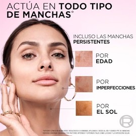 LORÉAL PARIS SKIN Kit anti-manchas Glycolic Bright Sérum 30ml  Crema día 50ml con Melasyl                                                             