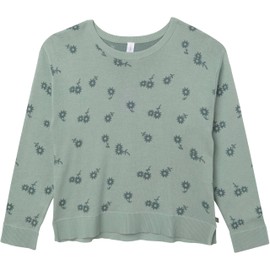 Modern Moments by Gerber Baby Girls' Mommy and Me Sweater Knit With Pant Set, Medium Sky Daisies, 18 Months