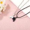 Mikovivi Pack of 2 Friendship Necklaces, Magnetic Matching Couples Necklaces
