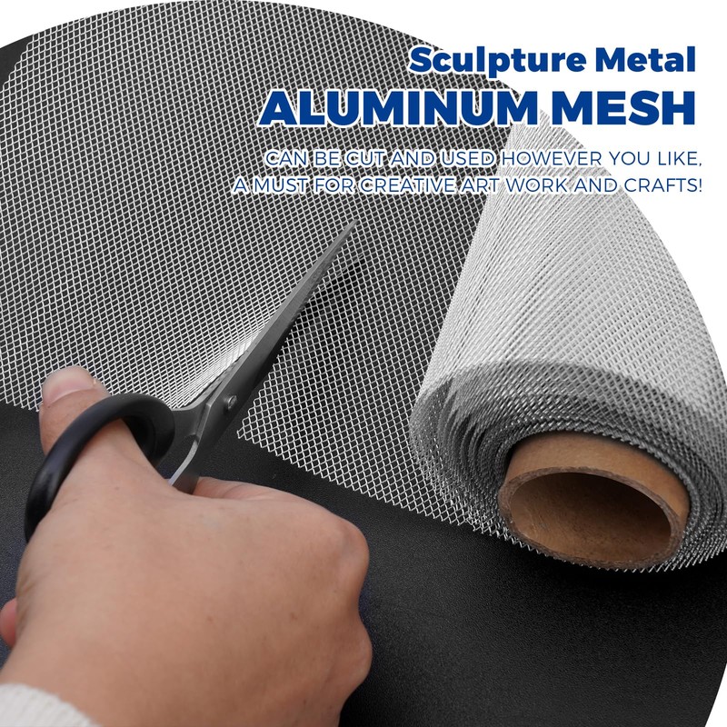 Aluminum Wire Mesh for Arts and Craft Sculpting Mesh Roll