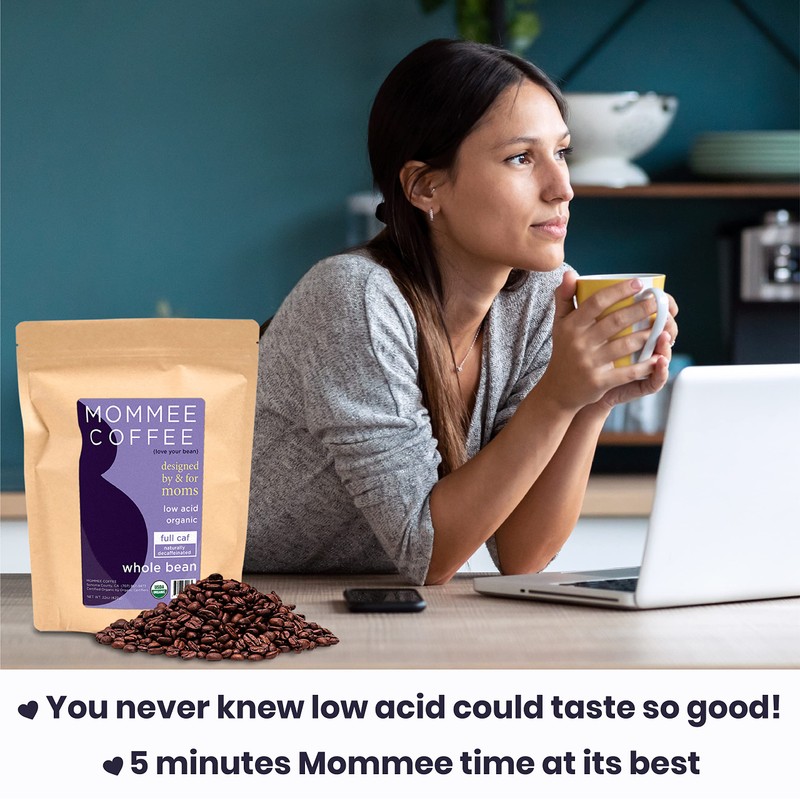 Mommee Coffee - Full Caf | Low Acid, Organic, Fair