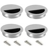LEZED Handle Shell Sliding Door Shell Handle Round Inlet Handle