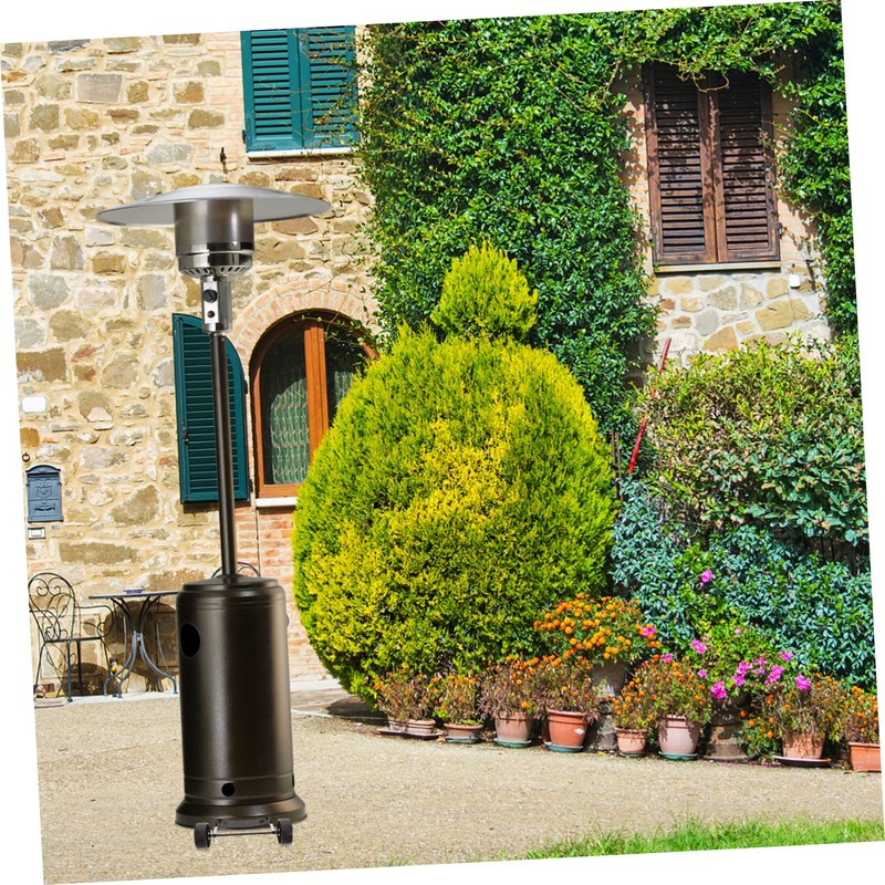 Gatuida Patio Heater Wheel Kit Replacement Parts for Outdoor Heater