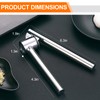 deegbbyi Garlic Press, Garlic Press, Stainless Steel Garlic Press with