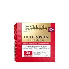 Eveline Cosnetics LIFT BOOSTER COLLAGEN Aktiv reparierende Faltenfüller Creme 70+