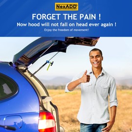 CoLuck Lift Support Clamp Spark Plug Caliper 2-In-1, Hood Strut Clamp, Lift Support Retaining Clip, Hood Stay Holder, Snap On Lift Support Clamp, Spark Plug Gap Tool,Spark Plugs Gapper Blue 14mm 4Pack