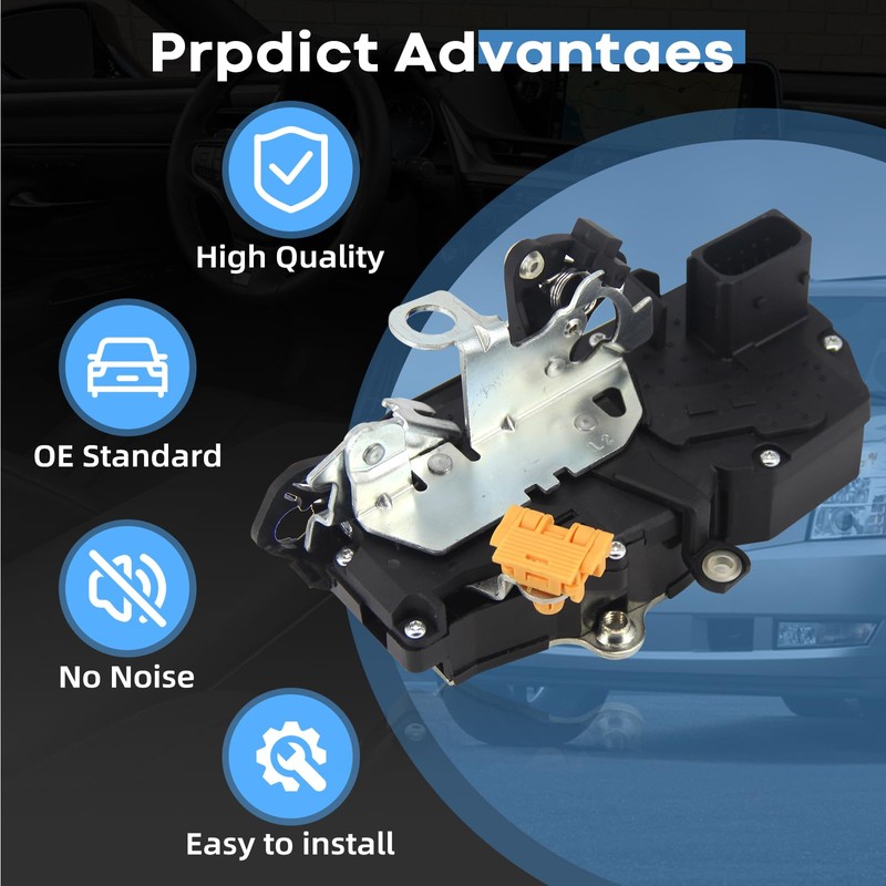 Door Lock Actuator Front Left Driver Side Compatible with 2007-2009