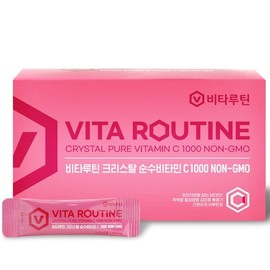 비타루틴 크리스탈 순수비타민C 1000mg NONGMO 100포 Vitarutin Crystal Pure Vitamin C 1000mg NONGMO 100 Packs