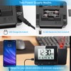 E-More Projection Alarm Clock Digital Alarm Clock Travel Alarm Clock