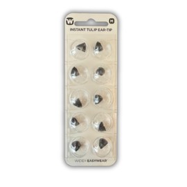 Widex Instant Tulip Ear-Tip – Medium – Comfortable & Secure Fit for Hearing Aids – Compatible with 8mm Tulip 3.0 Connexx Domes