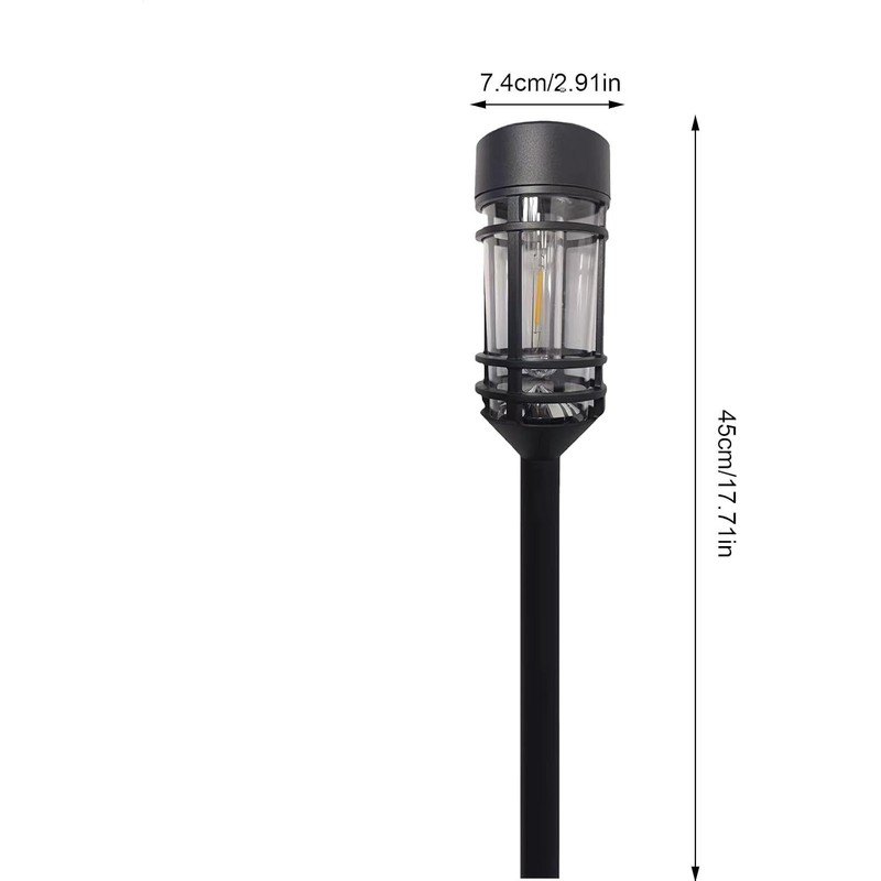 Luces Solares para Jardín y Caminos KIP6F8B2PL525I2UDU Impermeables
