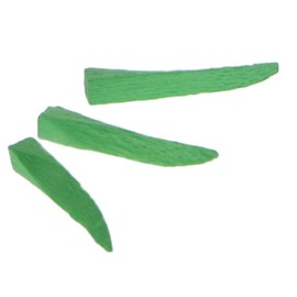Clinician's Choice 95113 Contoured Wood Wedges Green 13mm 100/Pk