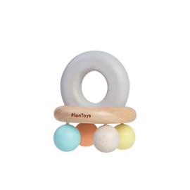 PlanToys - Bell Rattle - Pastel