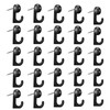 YOUOWO Push Pins Push Pins 50 Pieces Black Pin Hook