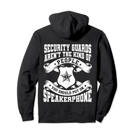 Safety Officer Bouncer Badge Security Guard Pullover Hoodie