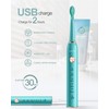 Blenpapa USB Rechargeable Sonic Electric Toothbrush for Adults Powered Motor
