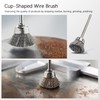 75PC Wire Brushes for Drill Set Steel Wire Wheels Pen