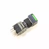 FUJI AH165-SL5G11E3 Green Pushbutton Command Switch 24VDC LED (Pack of