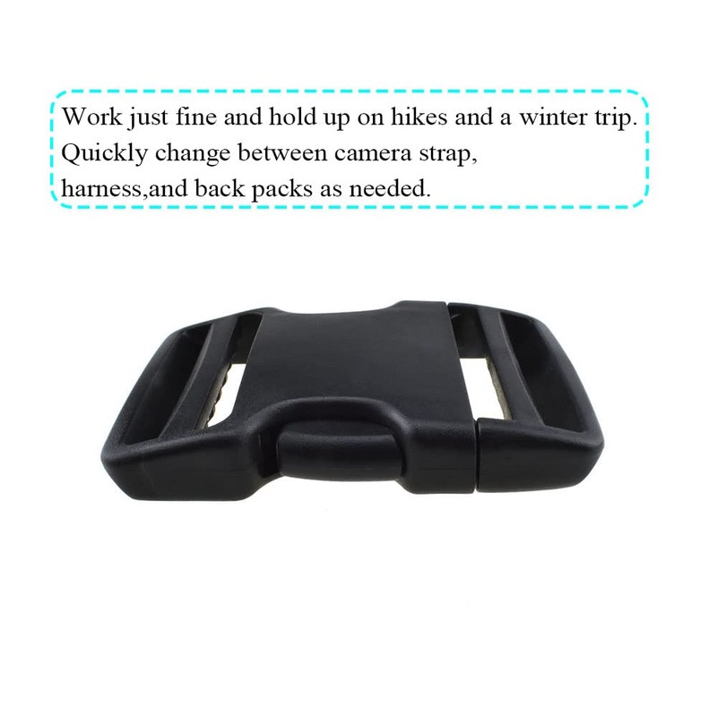 Hao Pro 2" Width Quick Side Release Buckles Speedy Pinch